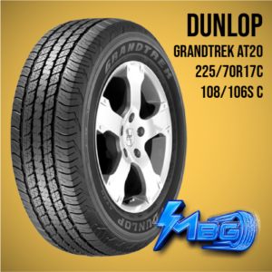 DUNLOP AT20 108 106S 22570R17C