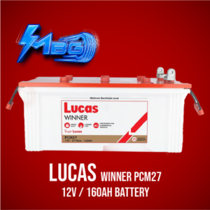 Lucas Winner PCM27 12V 160Ah Battery